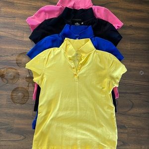 Bundle - 4 St John’s Bay golf shirts size S